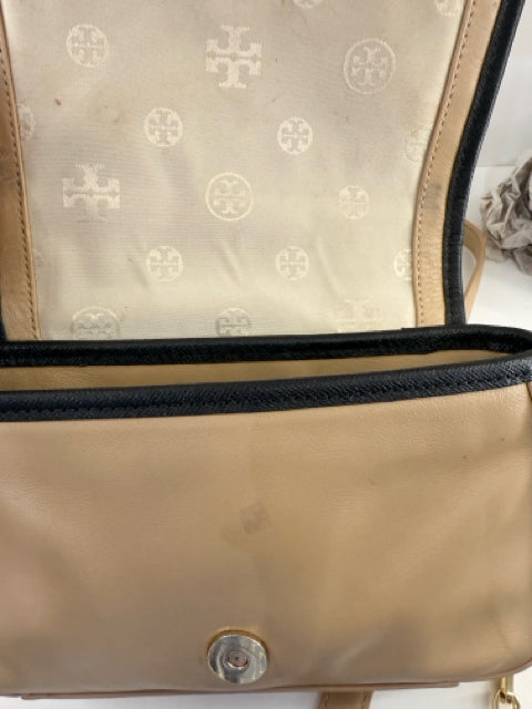 Pre Owned Tory Burch Mutil Stripe Small Cross Body