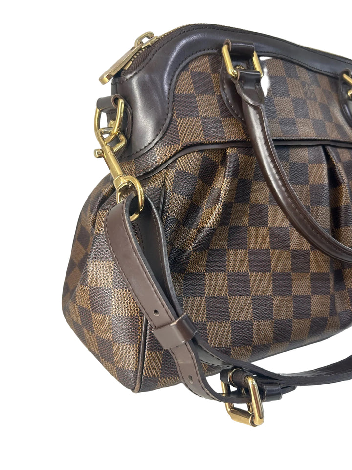 Louis Vuitton Damier Ebene Trevi PM Satchel Bag