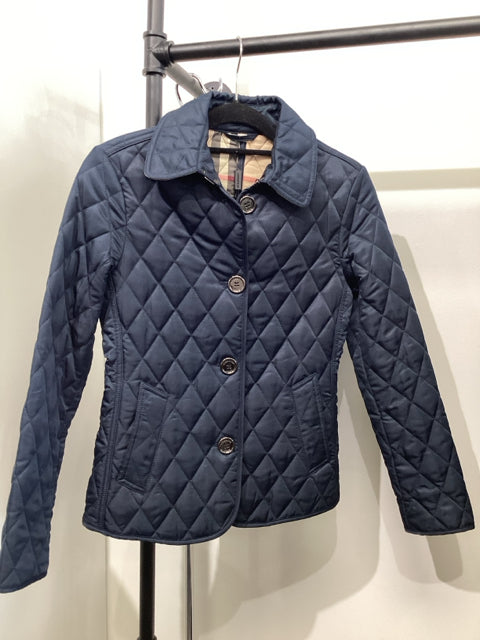 NWT Burberry Sz XS Button Down Jacket