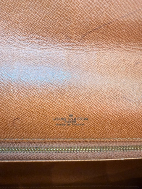 Louis Vuitton Vintage Ranelagh Envelope Coated Canvas Clutch