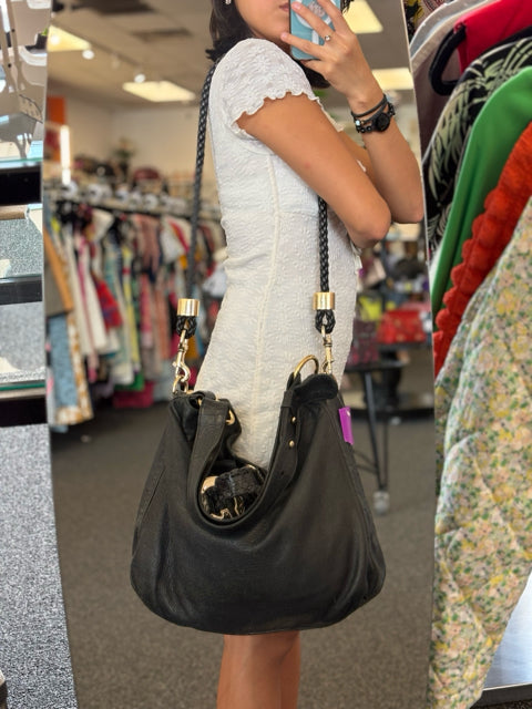 Gucci Leather Black Hand Bags Shoulder Bag