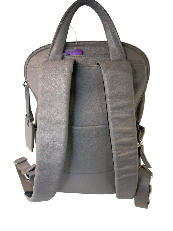 Tumi Leather Taupe Backpack