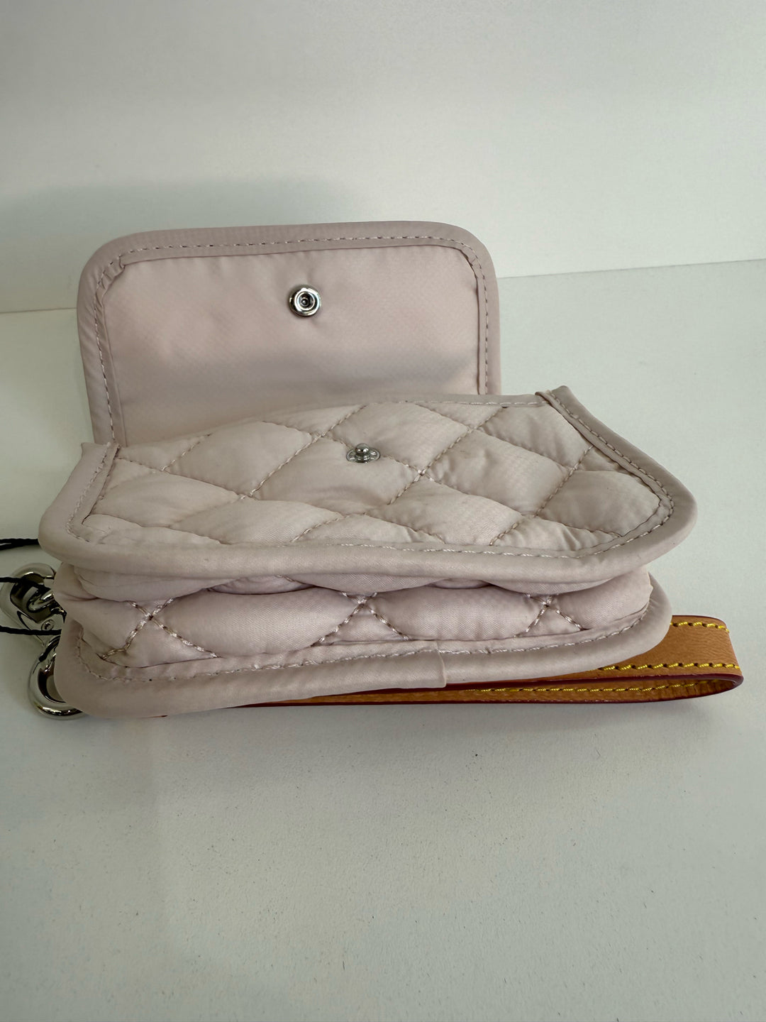 Mz Wallace Nylon Rose Wristlet