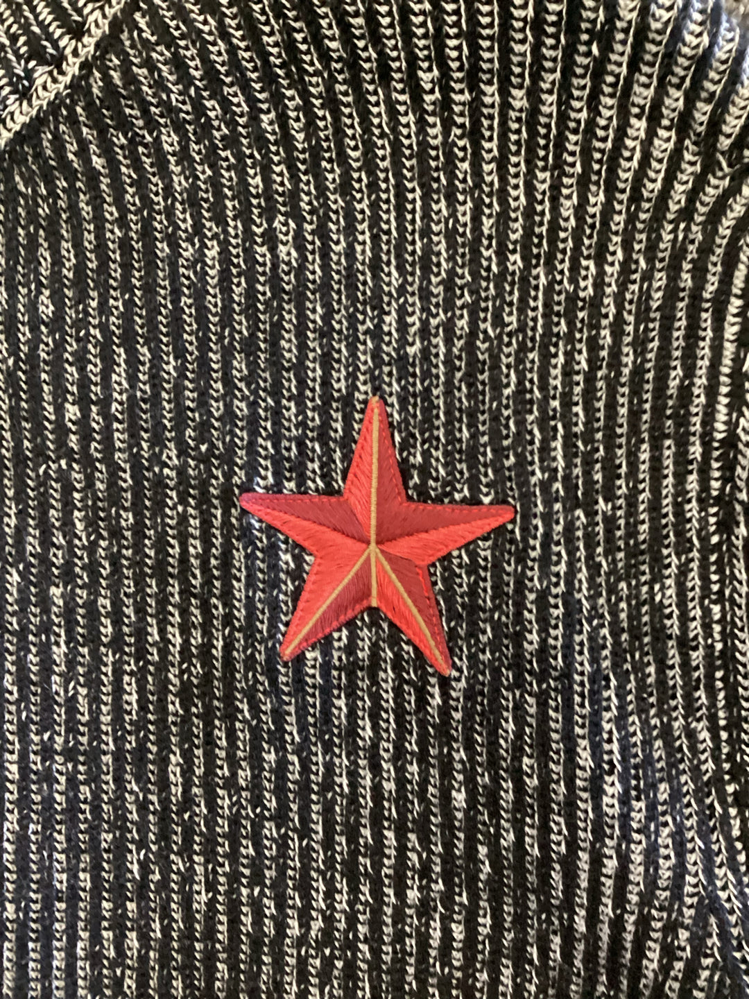 Louis Vuitton Zip Front Ribbed Cashmere Sweater Size Small