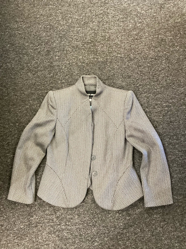 Giorgio Armani Peblem Back Blazer Jacket Size 8