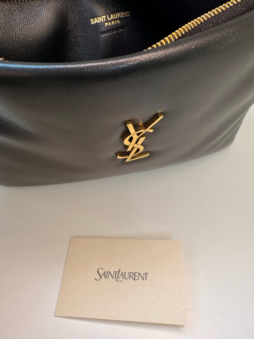 NWT Yves Saint Laurent Pillow Pouch Designer Bag