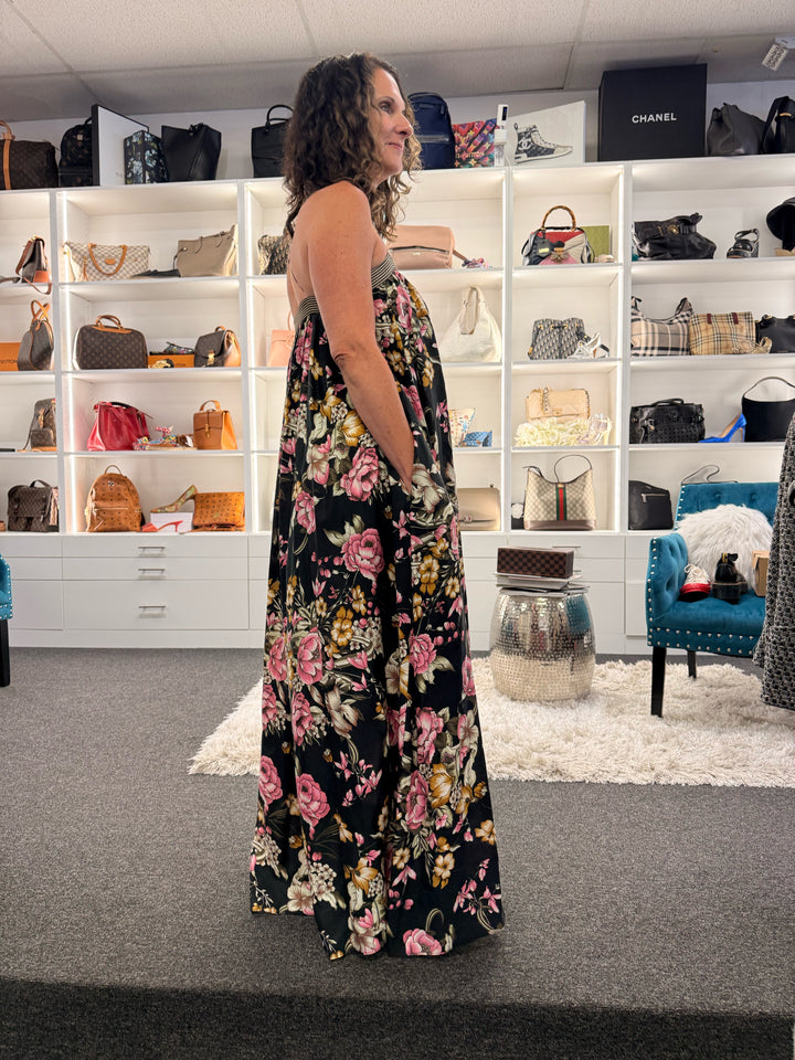 Zimmerman Silk Printed Maxi Dress Sz S