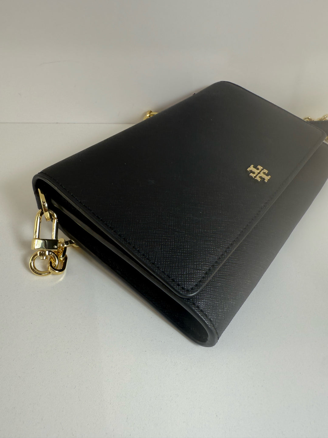 Tory Burch Small Flap Closure w/ Gold Chain Cross Body
