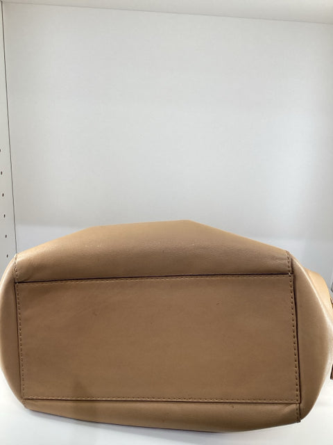 Pre Owned Coach Tan Soft Leather Tote