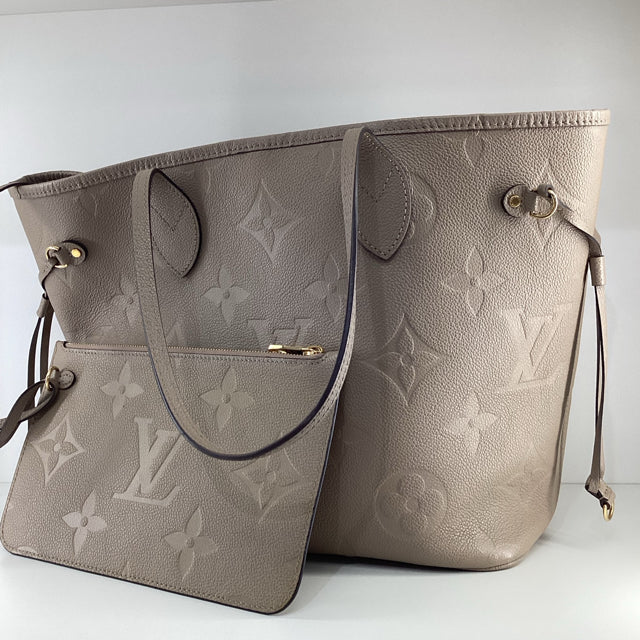 Pre Loved Louis Vuitton Neverfull Empriente MM Designer Bag