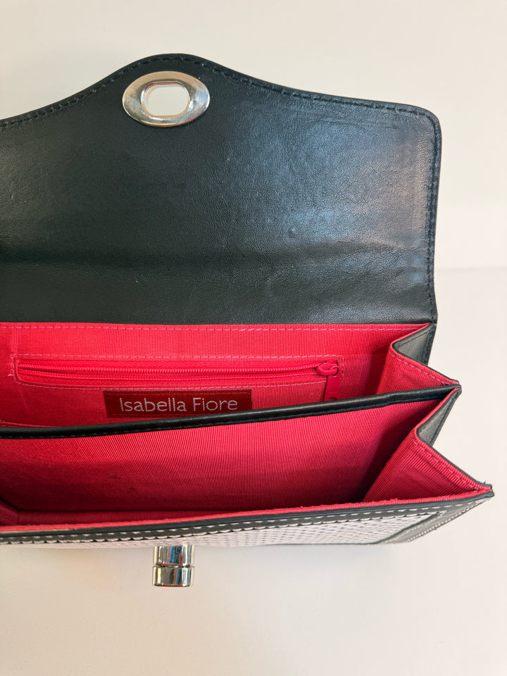 Isabella Fiore Envelope Turn Lock Clutch Purse