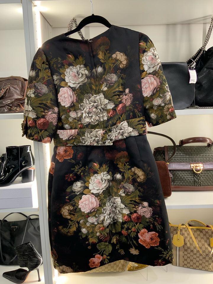 Dolce & Gabana Brocade Cocktail Dress Size 44