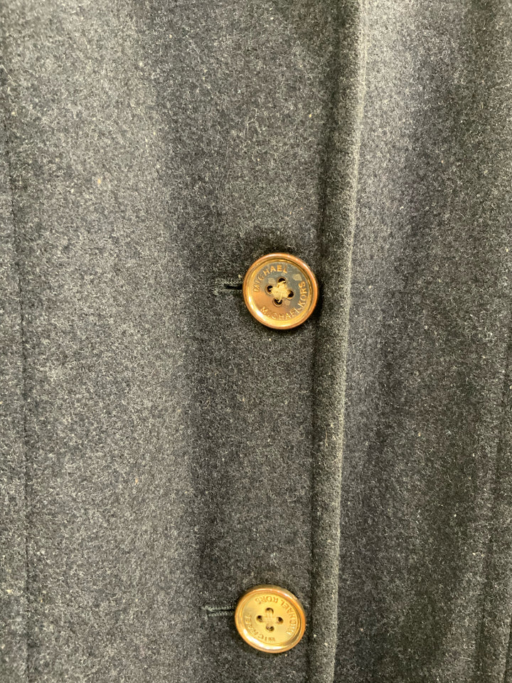 Michael Kors Coat w/ Gold Buttons Size 12