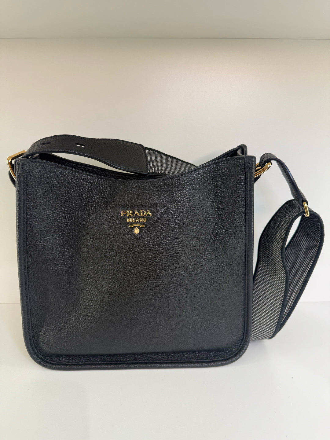 Prada Leather Crossbody Designer Bag