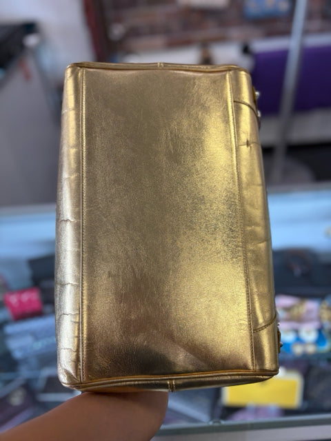 Balenciaga Leather Gold Moto City Bags Hand Bags