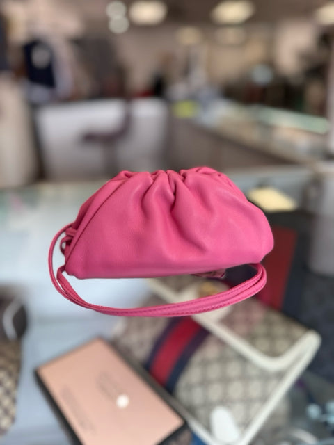 Bottega Veneta Mini Pink Leather w/ Dust Bag