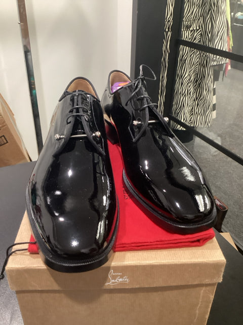 Christian Louboutin Men’s Sz 45.5 Chambeliss Tuxedo Black  Shoe NIB
