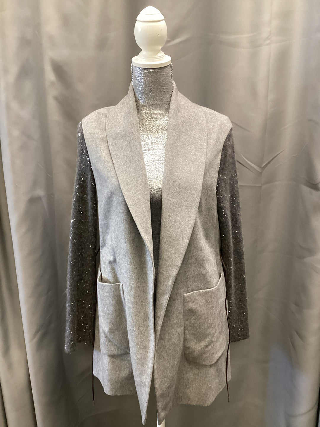 FABIANA FILIPPI Soft Blazer w/ Cashmere Sleeves