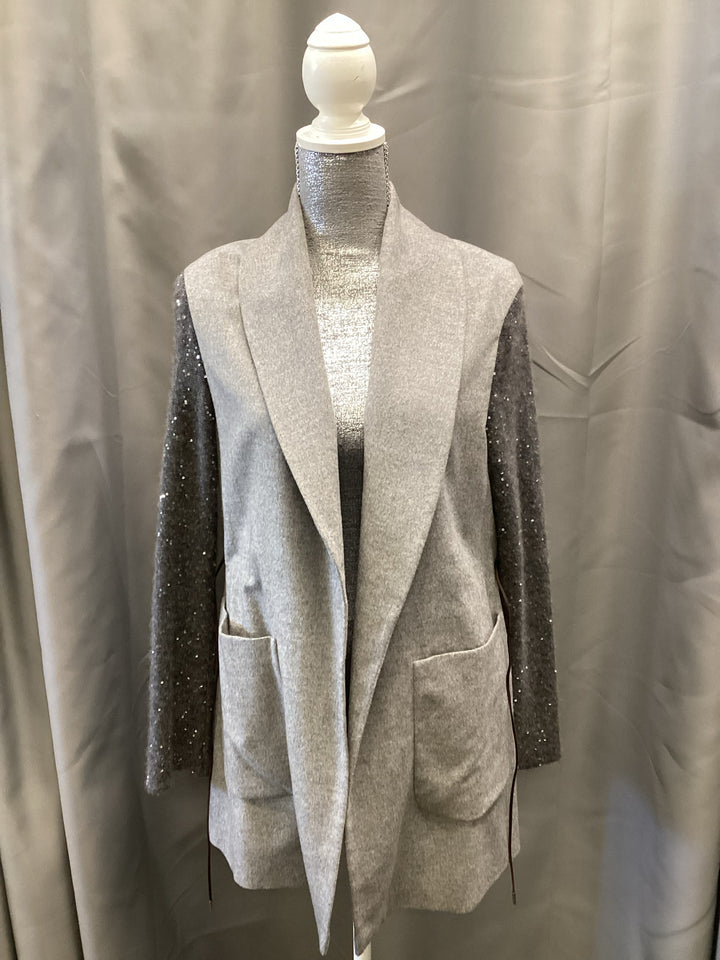 FABIANA FILIPPI Soft Blazer w/ Cashmere Sleeves