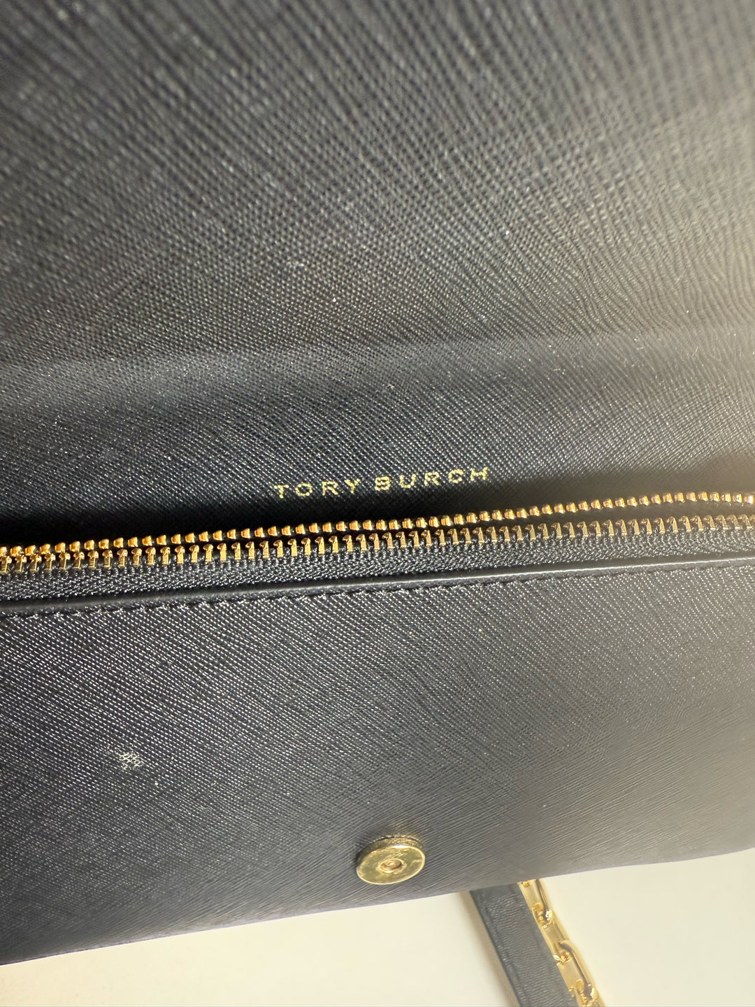 Tory Burch Small Flap Closure w/ Gold Chain Cross Body
