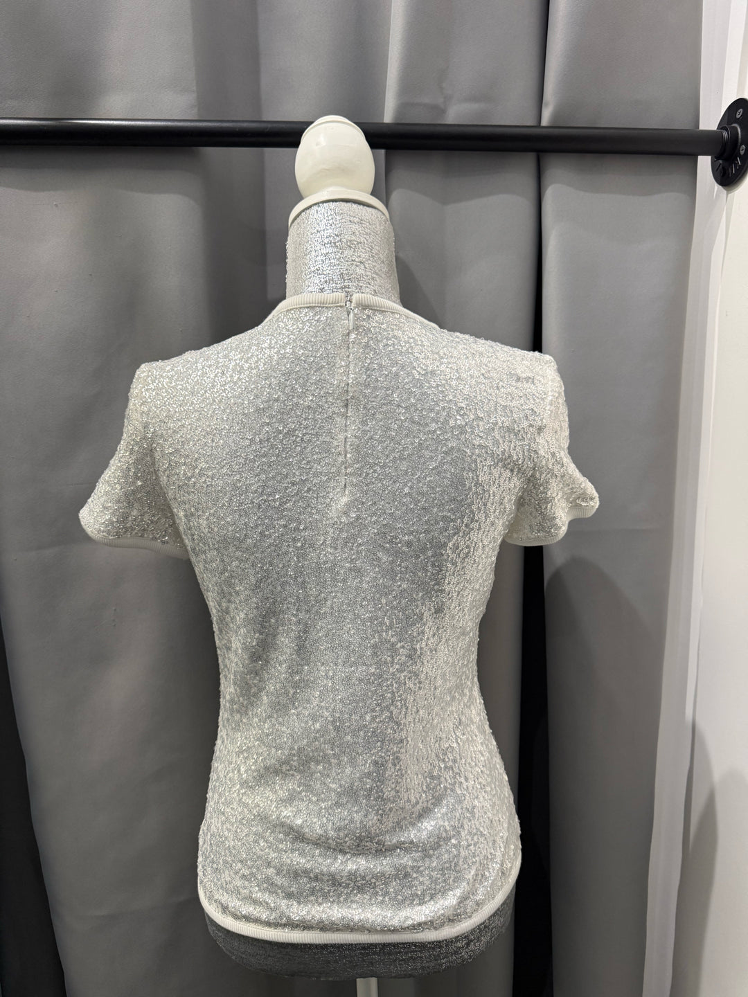 Chanel Montecarlo Sequin T-shirt Size 40