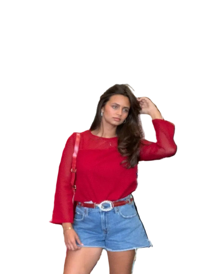 Brighton O/S Oval Buckle Stretch Belt
