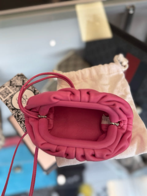 Bottega Veneta Mini Pink Leather w/ Dust Bag