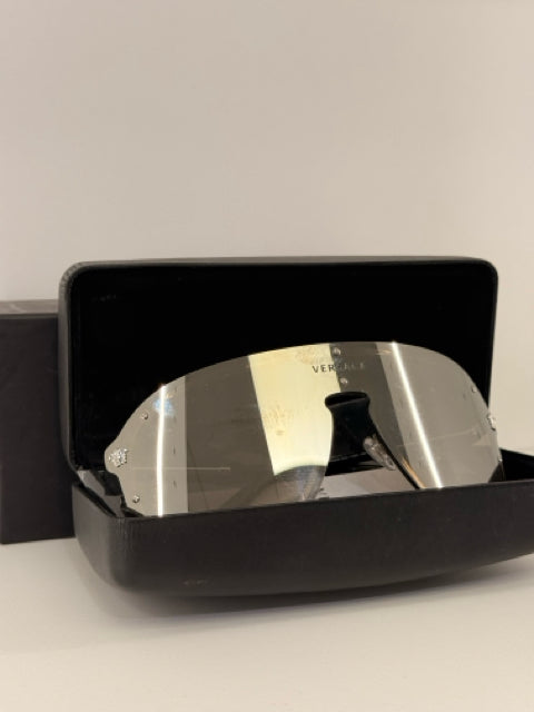 Pre Owned Versace Metal Sunglasses in Box