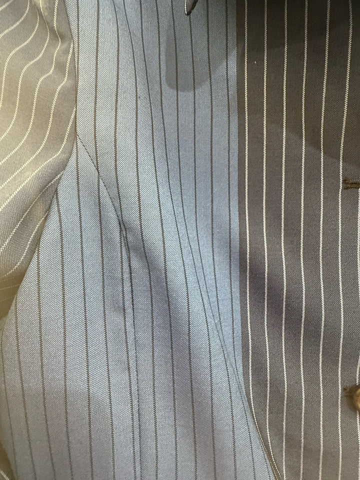 Marni LS Blue Pinstripe Blazer