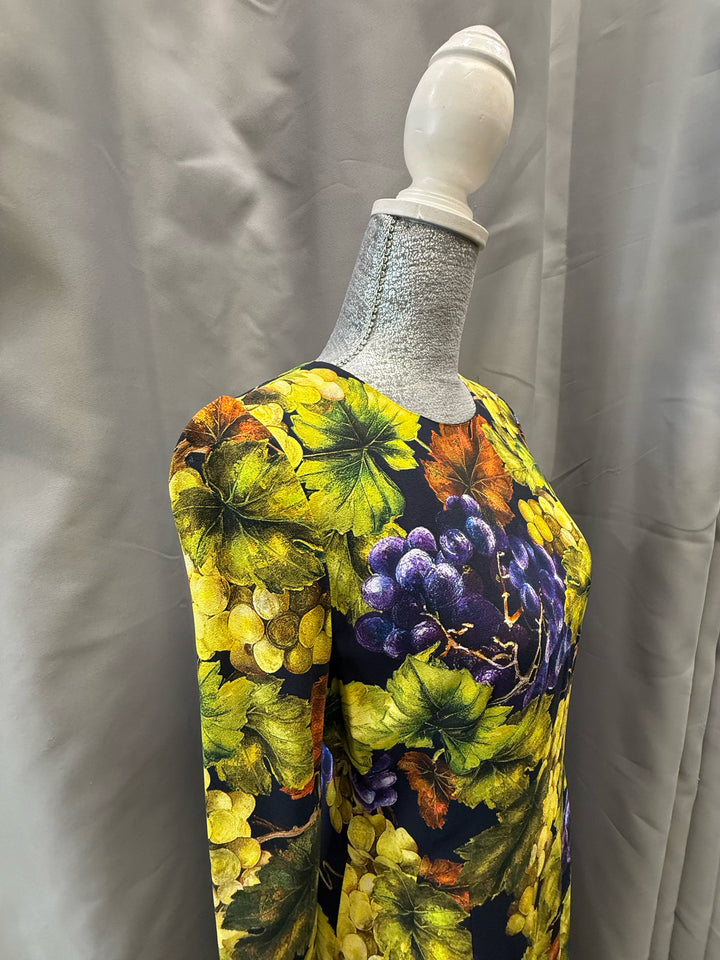 Dolce & Gabana Grap Prinr Dress Size 44