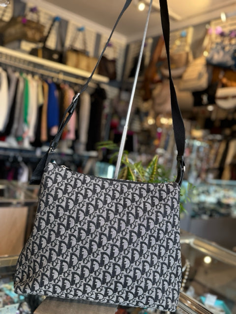 Christian Dior Diorissmo Canvas Black w/ D Monogram