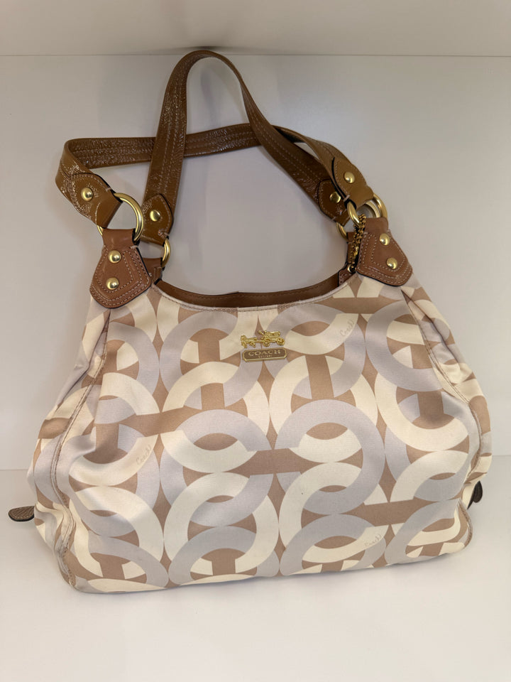 Coach Nylon Madison Maggie Shoulder Bag