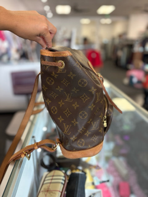 Louis Vuitton Canvas Monstsuaris MM Backpack Bag