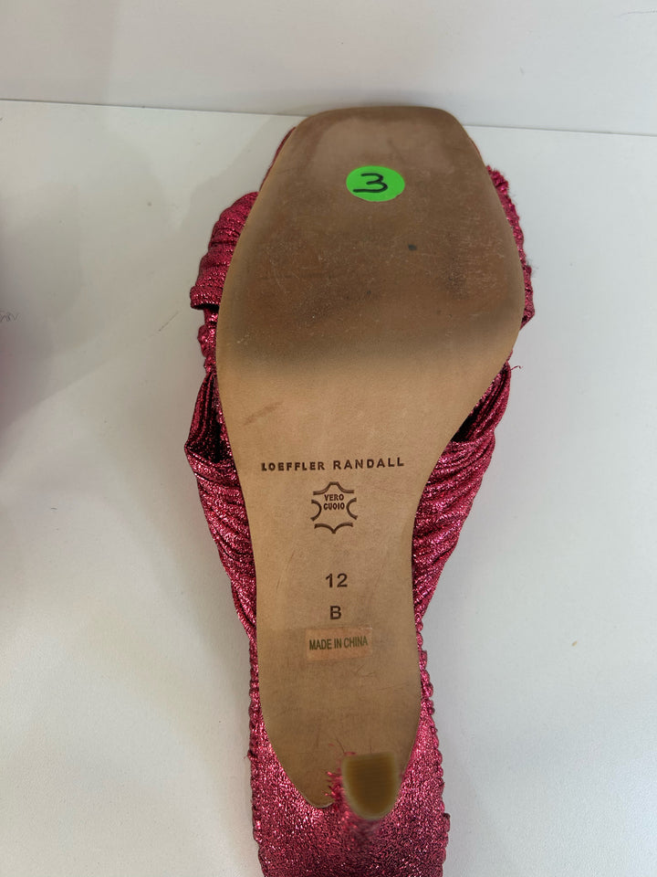 Loeffler Randall Claudia Open Toe Mule Shoes Sz 12
