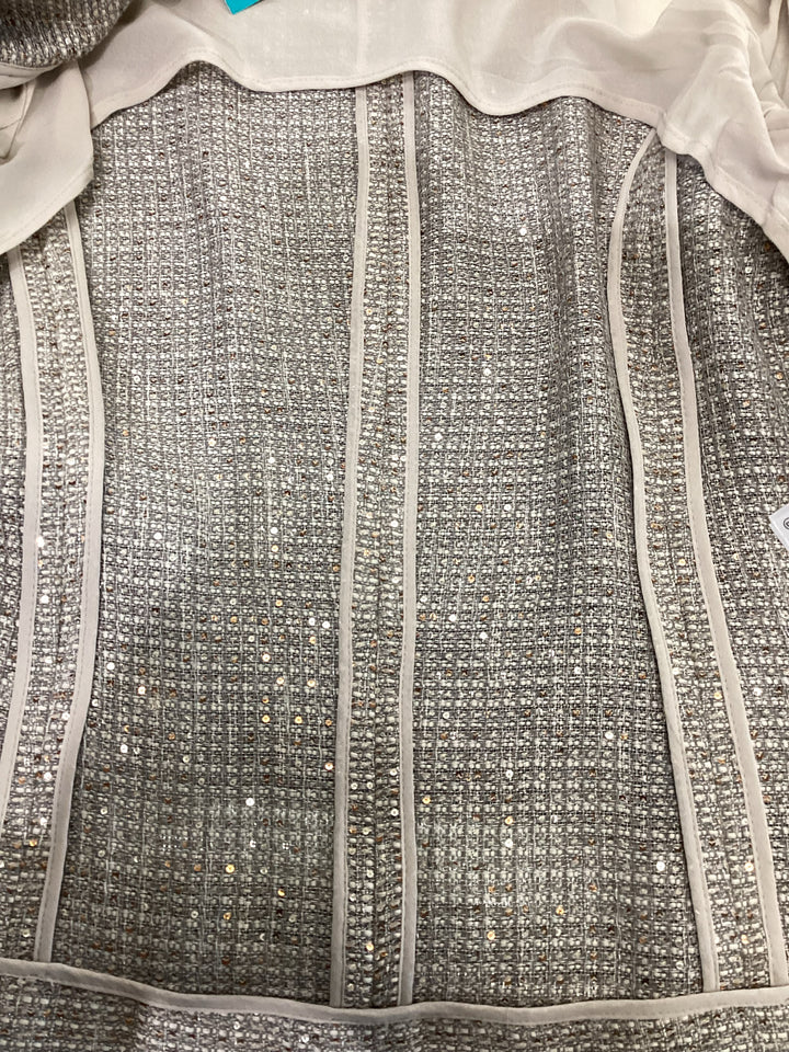 Escada Hidden Closure Sequin + Tweed Jacket Size 6
