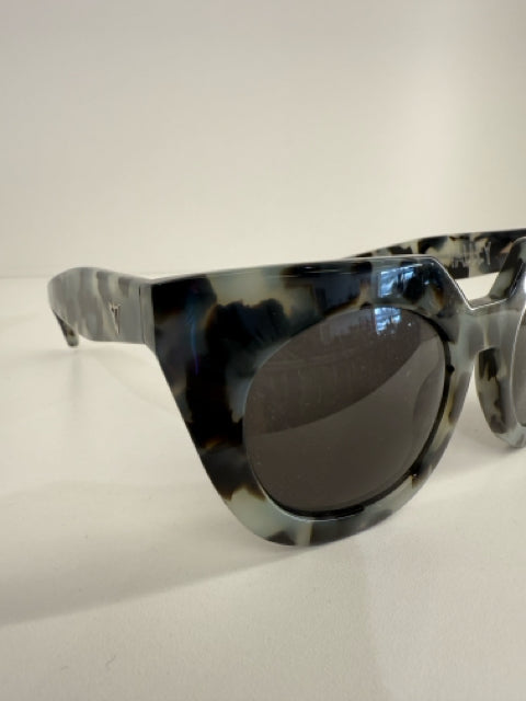 Pre Owned VALLEY "Spleen" Acrylic Sage and Black Sunglasses