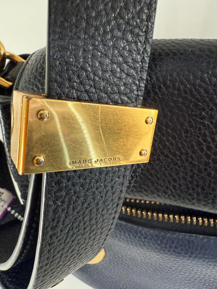 Marc Jacobs Navy & Black Leather Bag