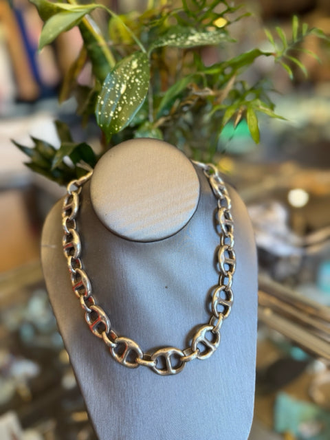 Uno De 50 Necklace Mariner Link Chunky