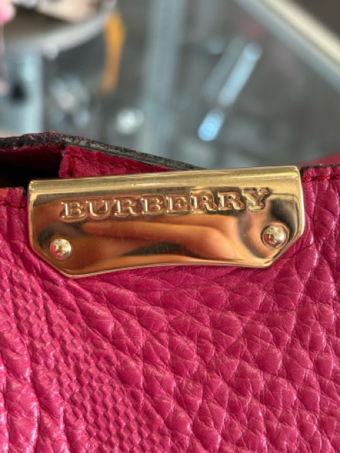 Burberry Embossed Tote w  Pouch (AS IS) Hand Bag