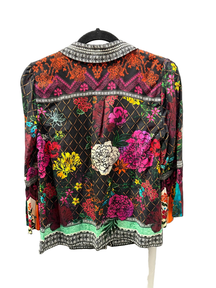 Alice & Olivia Silk Blouse Sz S