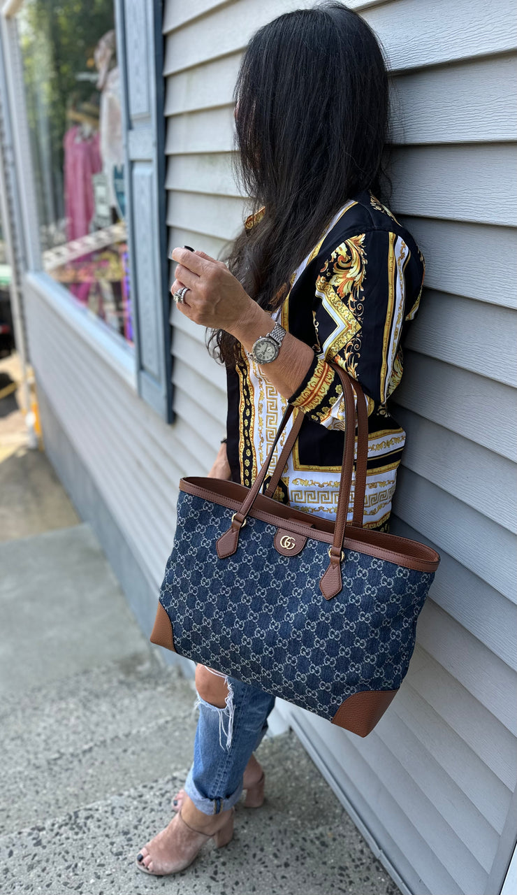 Denim Tote