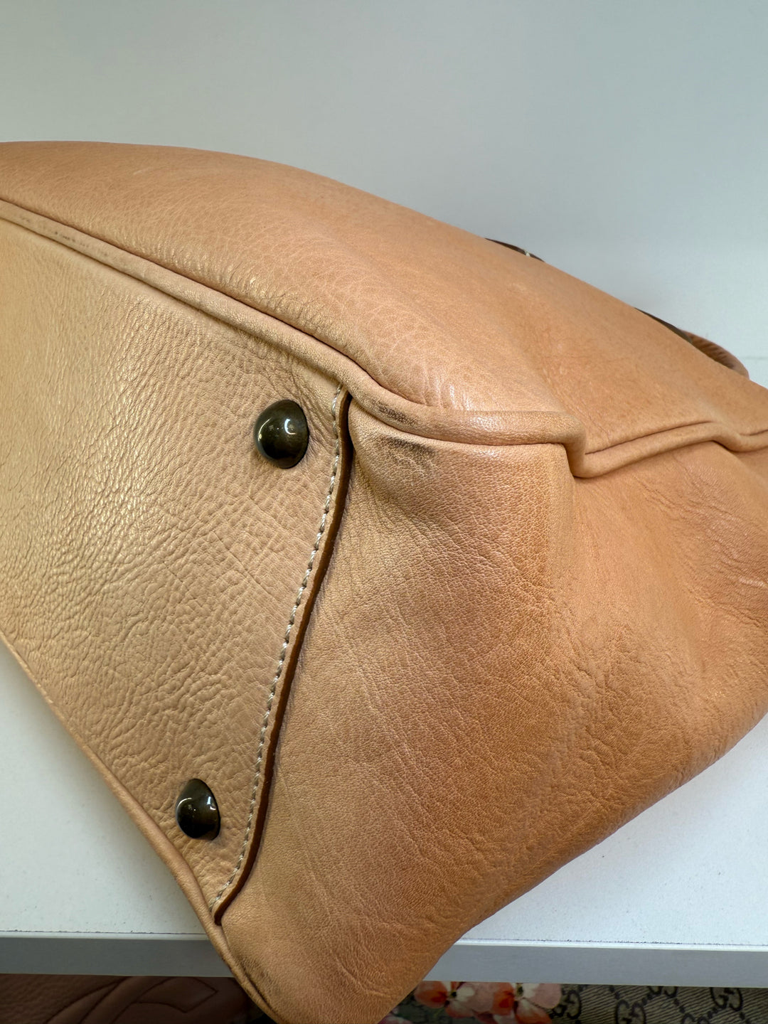 Brighton Embossed Leather Hand Bag