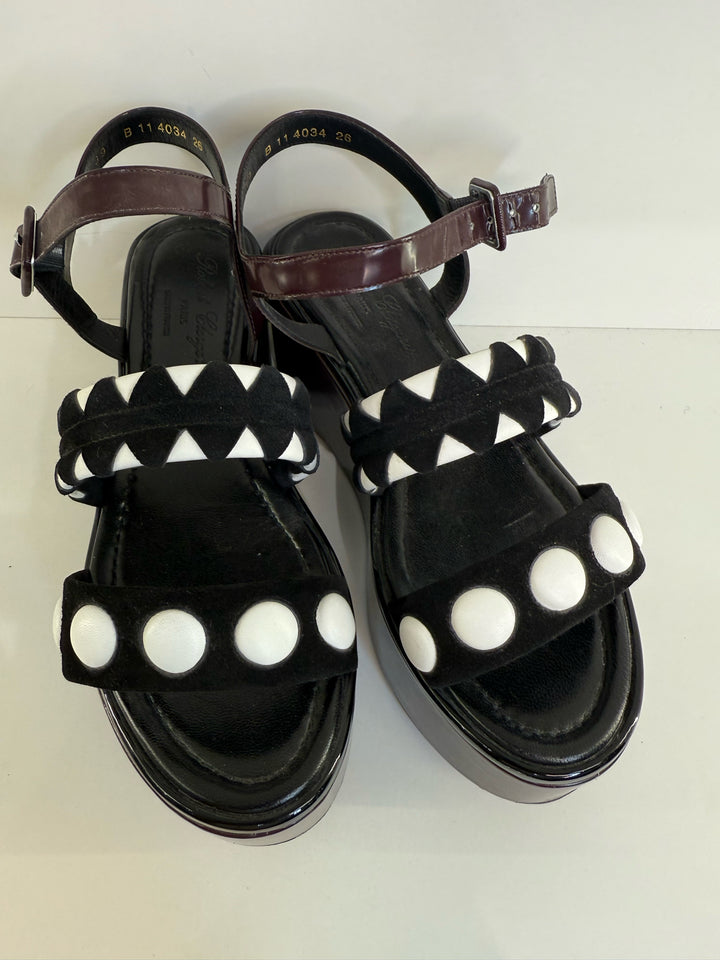 Robert Clergerie Wedge Sandles Sz 39