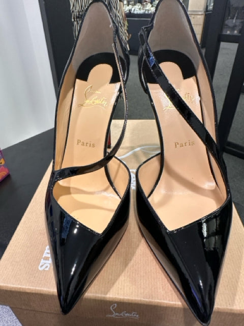 Christian Louboutin Sz 41 Black Pumps Shoe