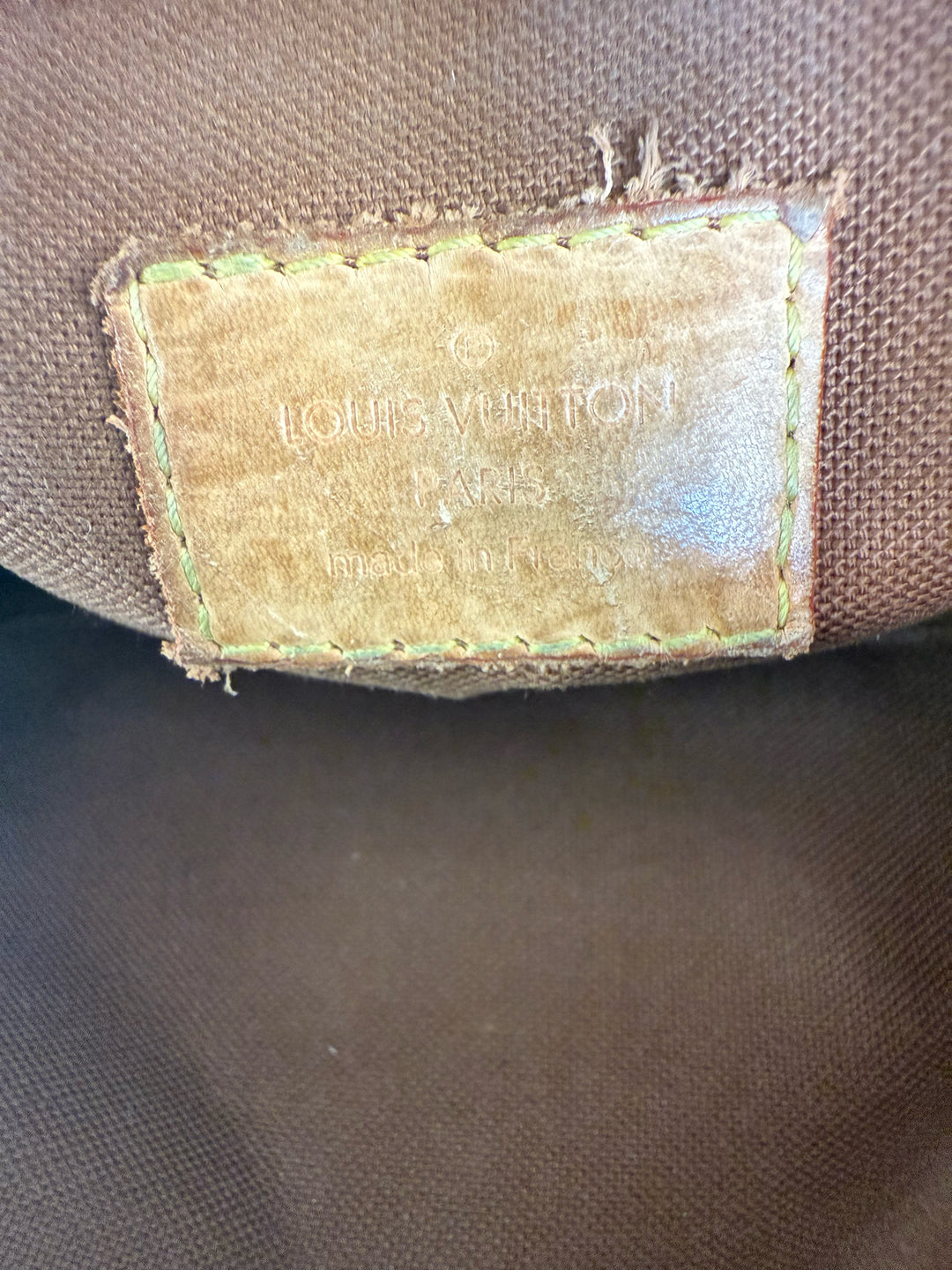 Vintage Louis Vuitton Monogram SP0066 Bosphore Designer Bag