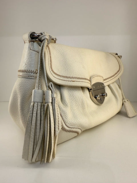 Prada Vitello Daino Pushlock Designer Bag