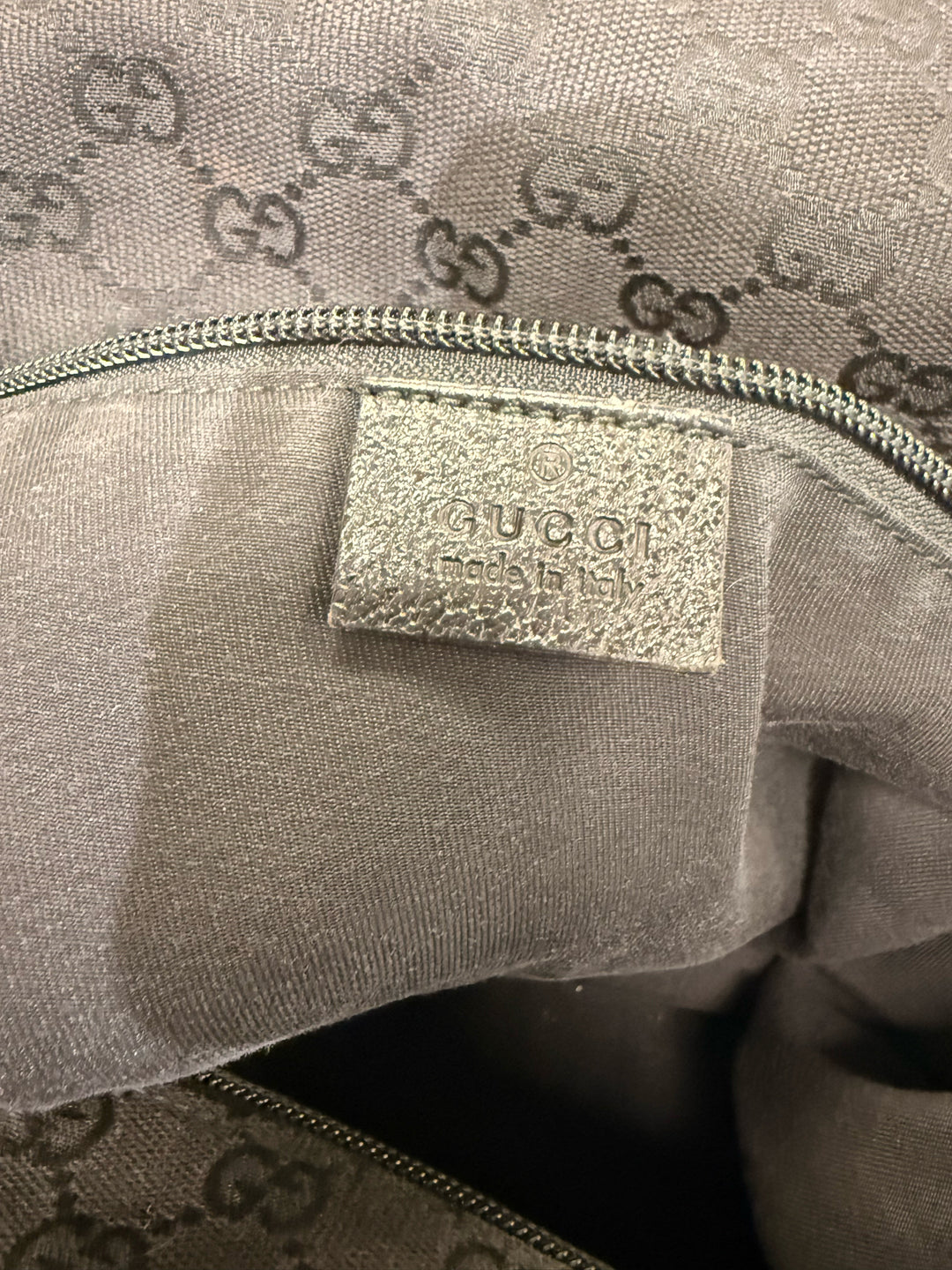 Gucci Small GG Sherry Canvas Duffel Designer Bag