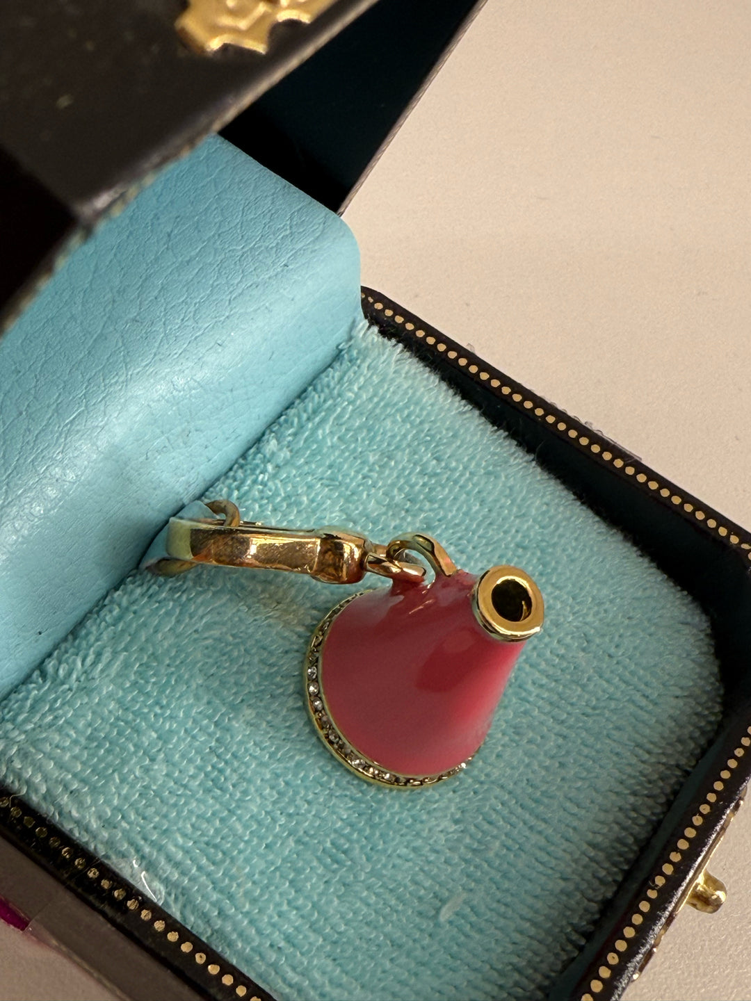 Juicy Couture Megaphone Charm w/ Box
