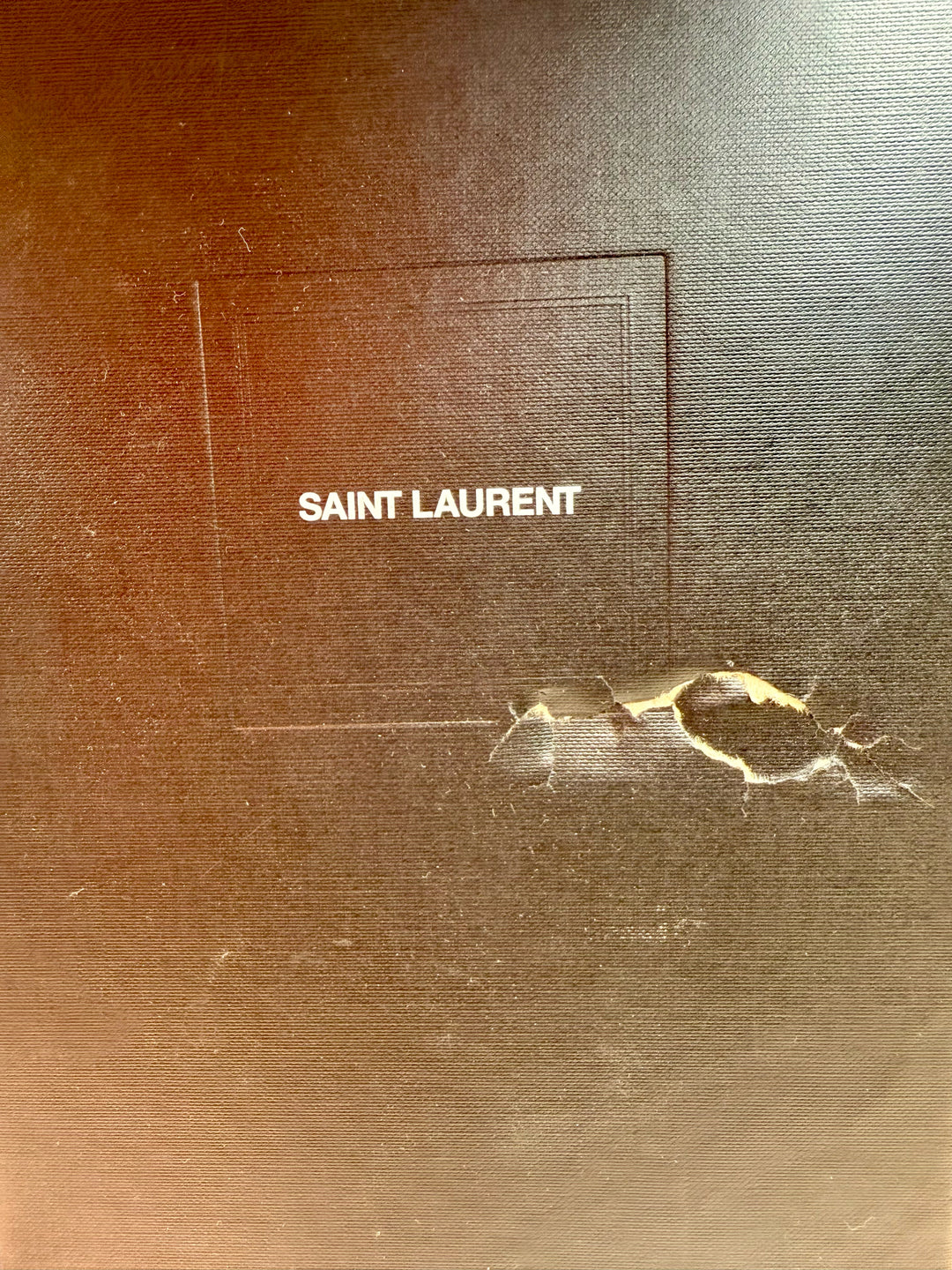 NIB Saint Laurent New In Box Sz 36.5 Pony Hair Shoes Slides