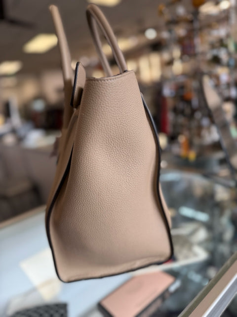 Celine Luggage Taupe Designer Bag w/ Dustbag